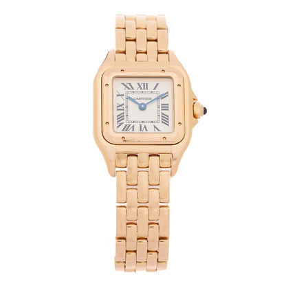 Cartier 18K Pink Gold 22mm Panthere Quartz Watch 1 of 4