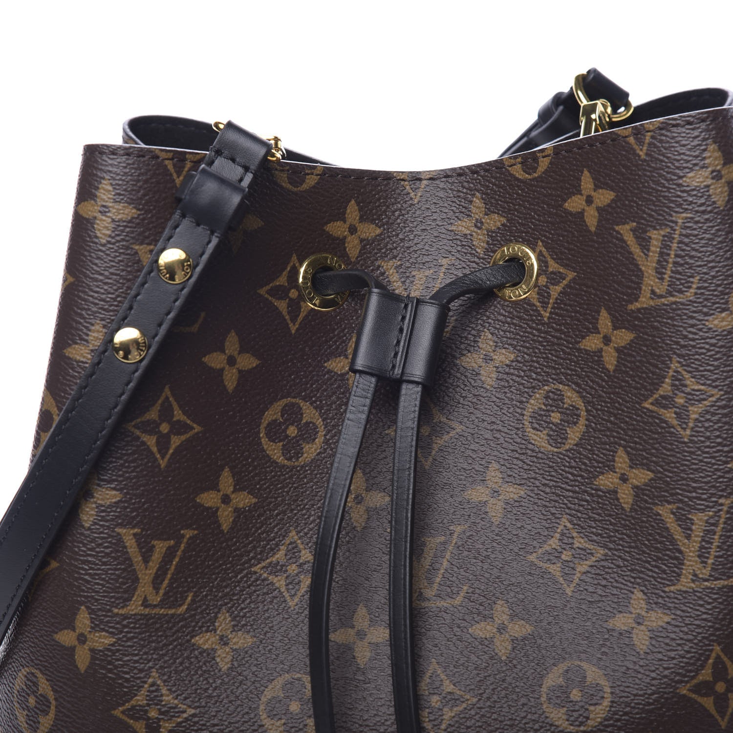 Louis Vuitton Monogram Neonoe MM Black 7 of 9