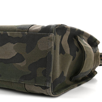Marc Jacobs Canvas Camouflage Medium The Tote Bag Khaki 10 of 13