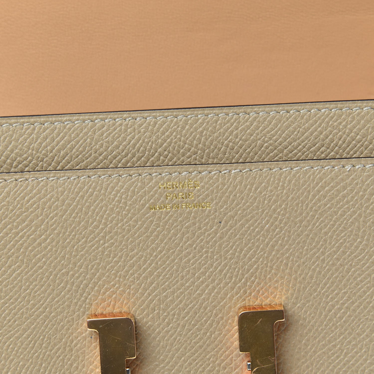 Hermes Epsom Constance Long Wallet Trench 6 of 9