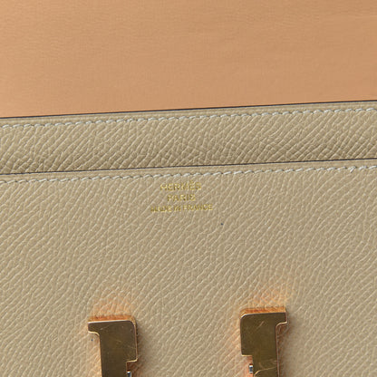 Hermes Epsom Constance Long Wallet Trench 6 of 9