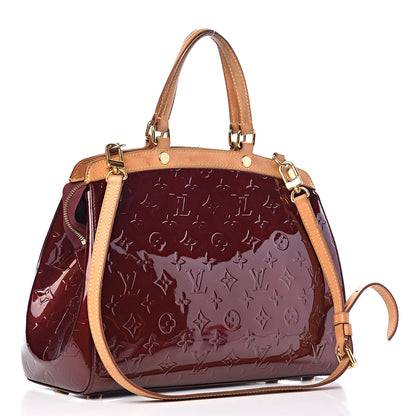 Louis Vuitton Vernis Brea MM Rouge Fauviste 3 of 35