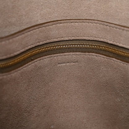 Celine Soft Grained Calfskin Sangle Bucket Bag Taupe 6 of 13