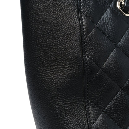 Chanel Caviar Quilted Small CC Box Shopping Tote Black 15 of 15