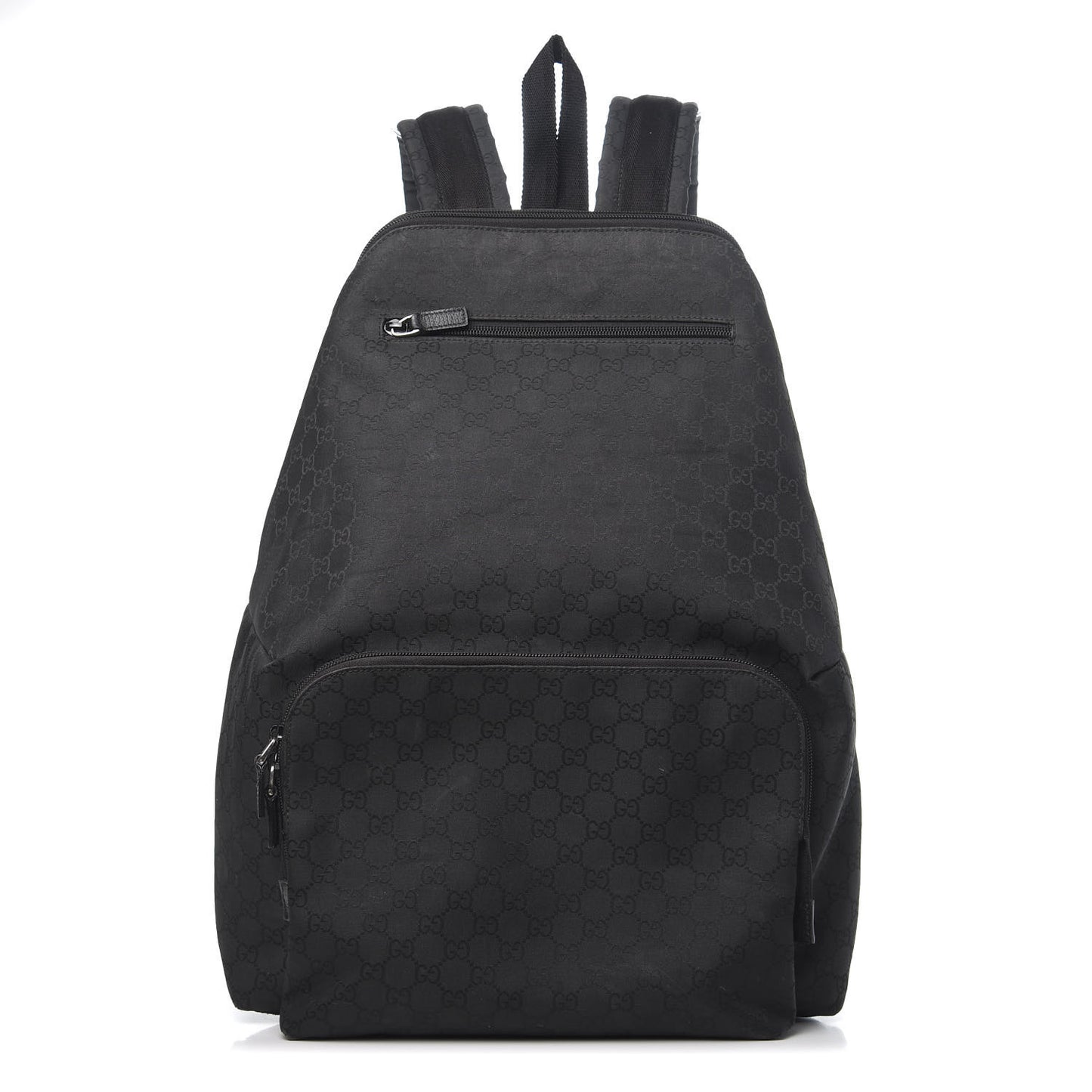 Nylon Monogram Medium Backpack Black