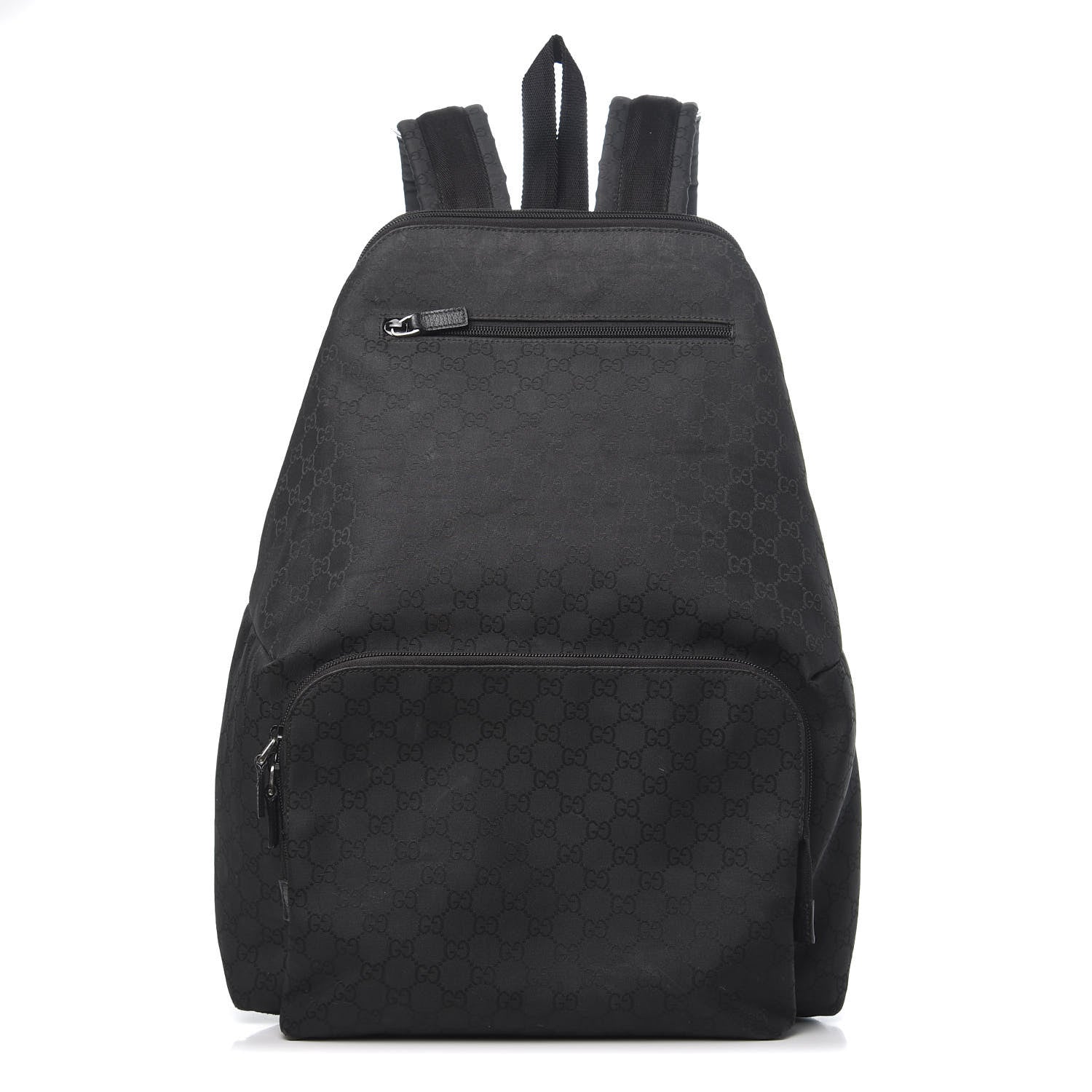 Gucci Nylon Monogram Medium Backpack Black 1 of 13