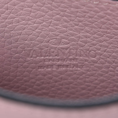 Valentino Garavani Pebbled Calfskin Medium Rockstud Flip Lock Crossbody Bag Water Rose 6 of 7