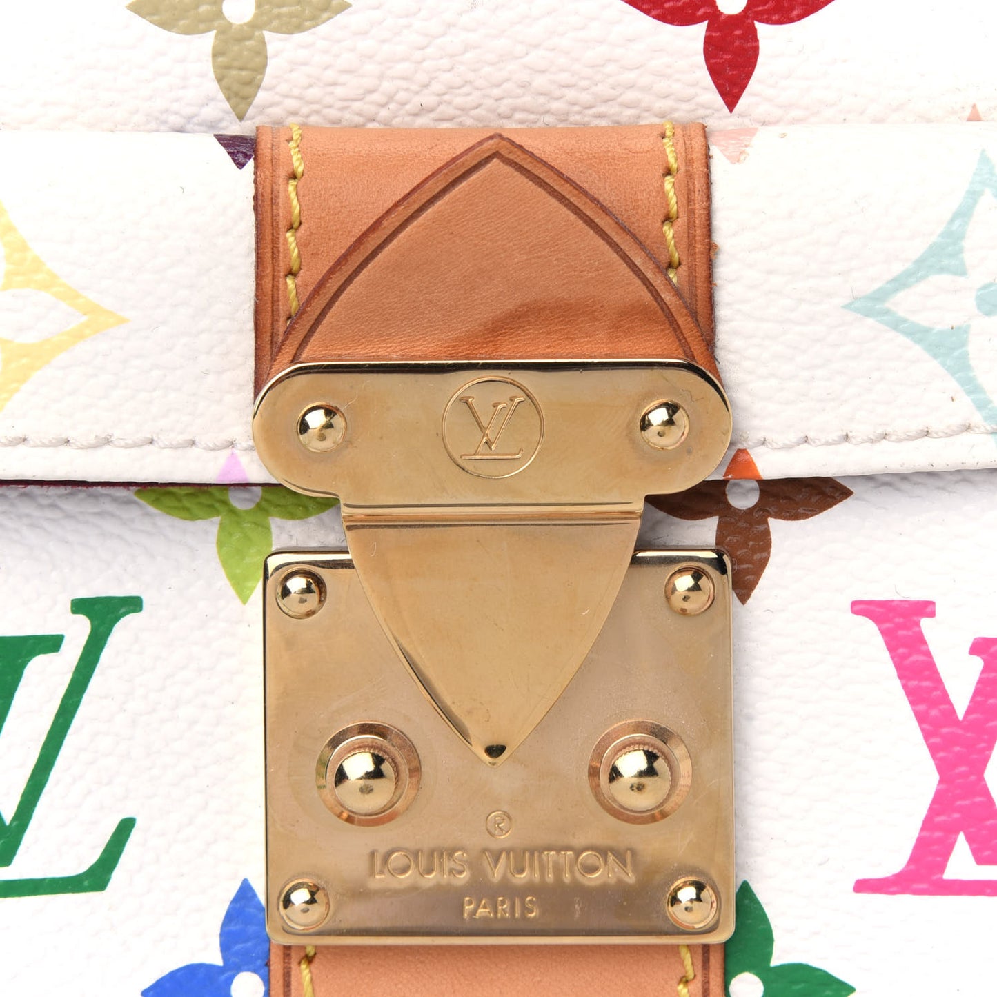 Monogram Multicolor Speedy 30 White