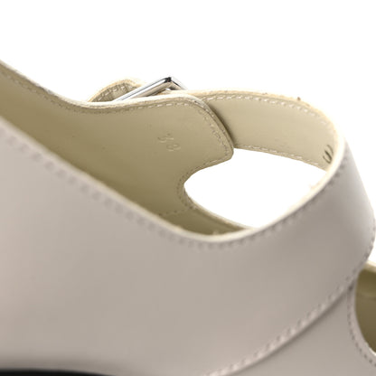Hermes Calfskin Hoxton Oxford 38 Beige Glaise 9 of 10