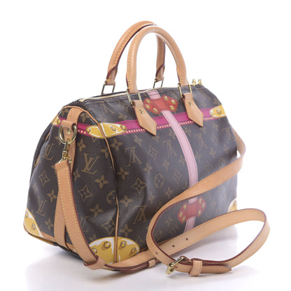 Louis Vuitton Monogram Summer Trunks Speedy Bandouliere 30 3 of 10