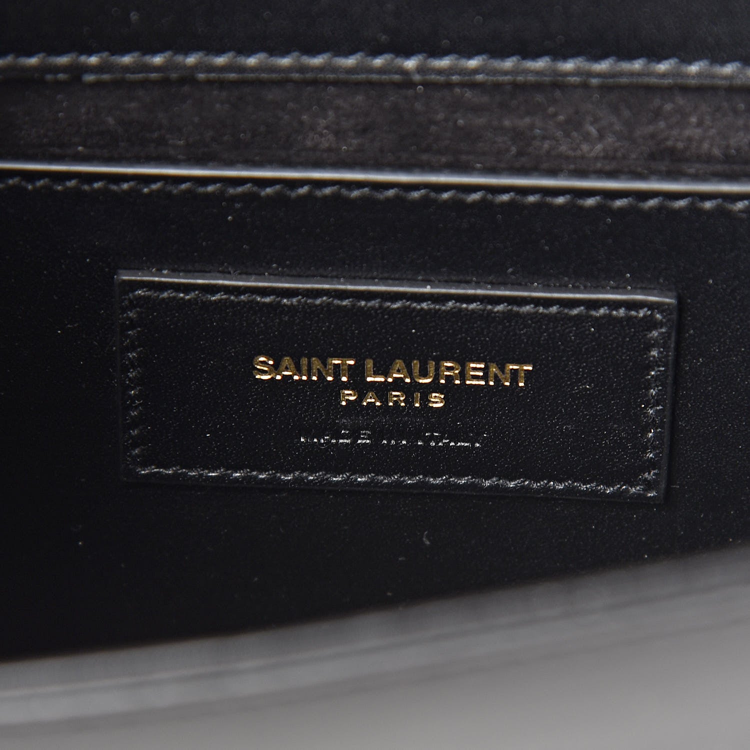 Saint Laurent Calfskin Small Classic Monogram Kate Tassel Satchel Black 6 of 9