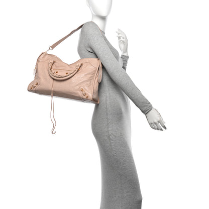 Balenciaga Agneau Giant 12 Gold Hardware City Rose Aubepine Rose Light 2 of 13