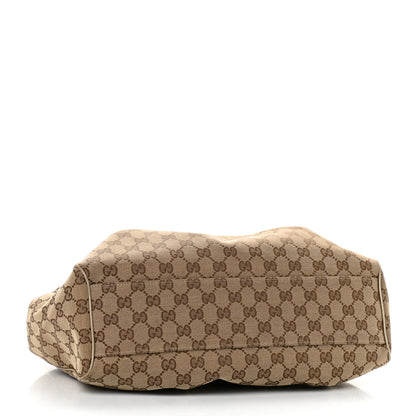 Gucci Monogram Medium Sukey Tote Champagne 3 of 22