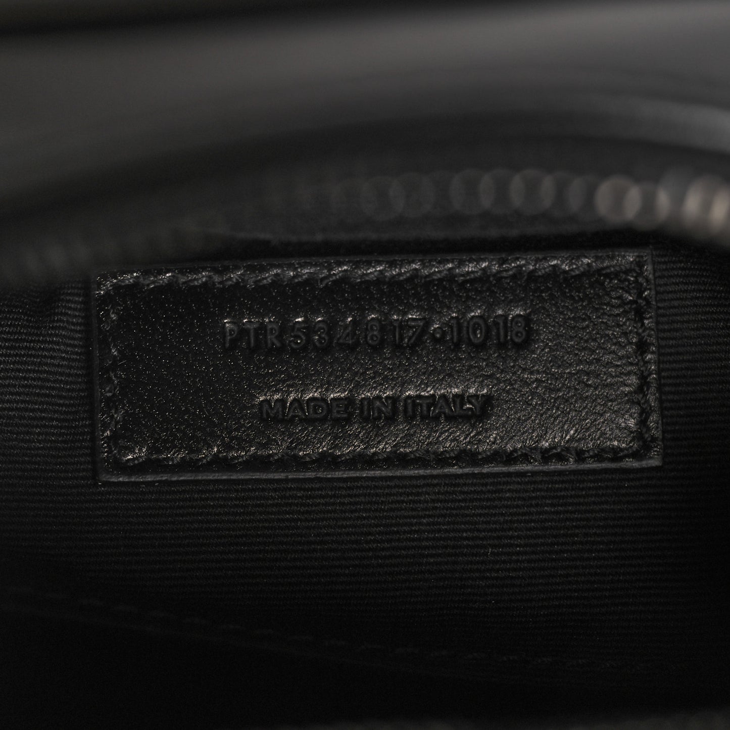Calfskin Matelasse Monogram Lou Belt Bag Black