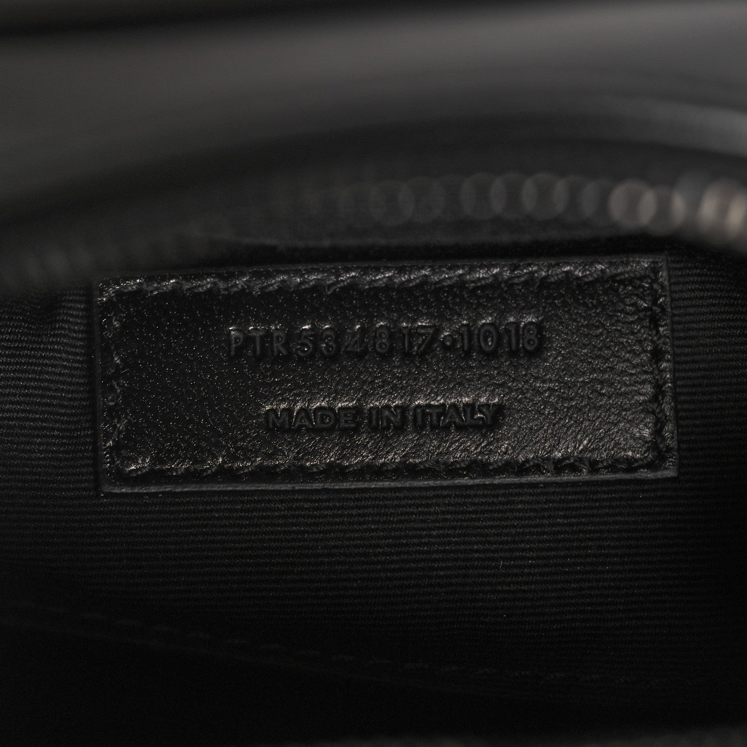 Saint Laurent Calfskin Matelasse Monogram Lou Belt Bag Black 7 of 10