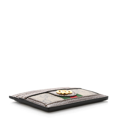 Gucci GG Supreme Monogram Ophidia Card Holder Brown 4 of 6