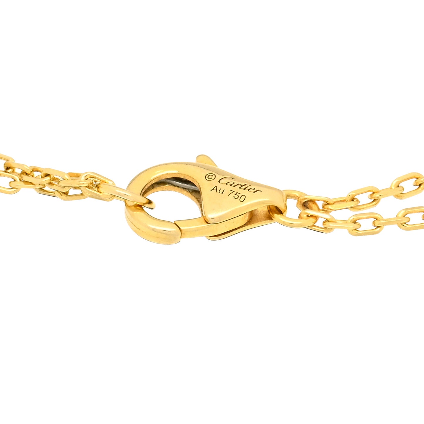 18K Yellow Gold Diamond LOVE Bracelet