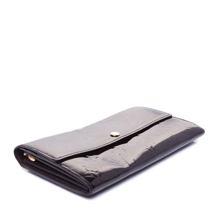 Louis Vuitton Vernis Sarah Wallet Amarante 4 of 9