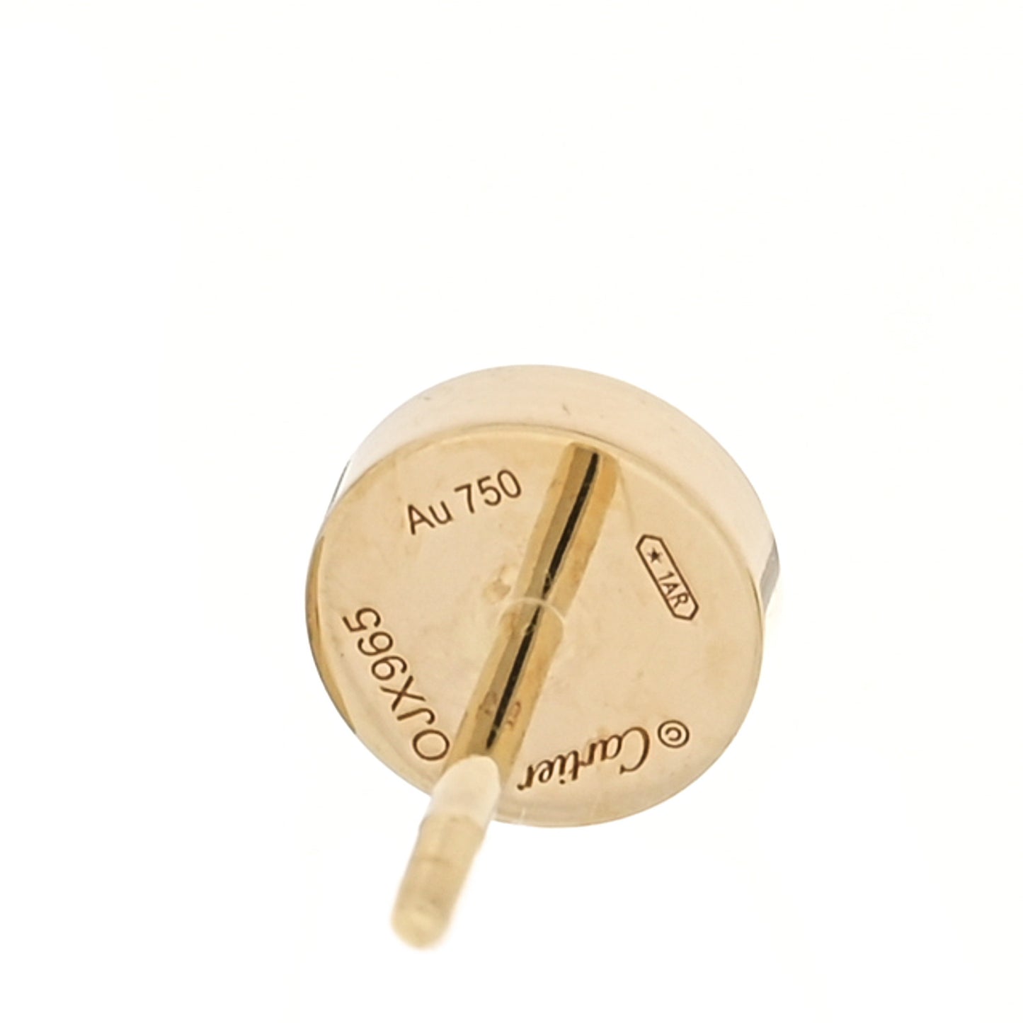 18K Yellow Gold LOVE Earrings