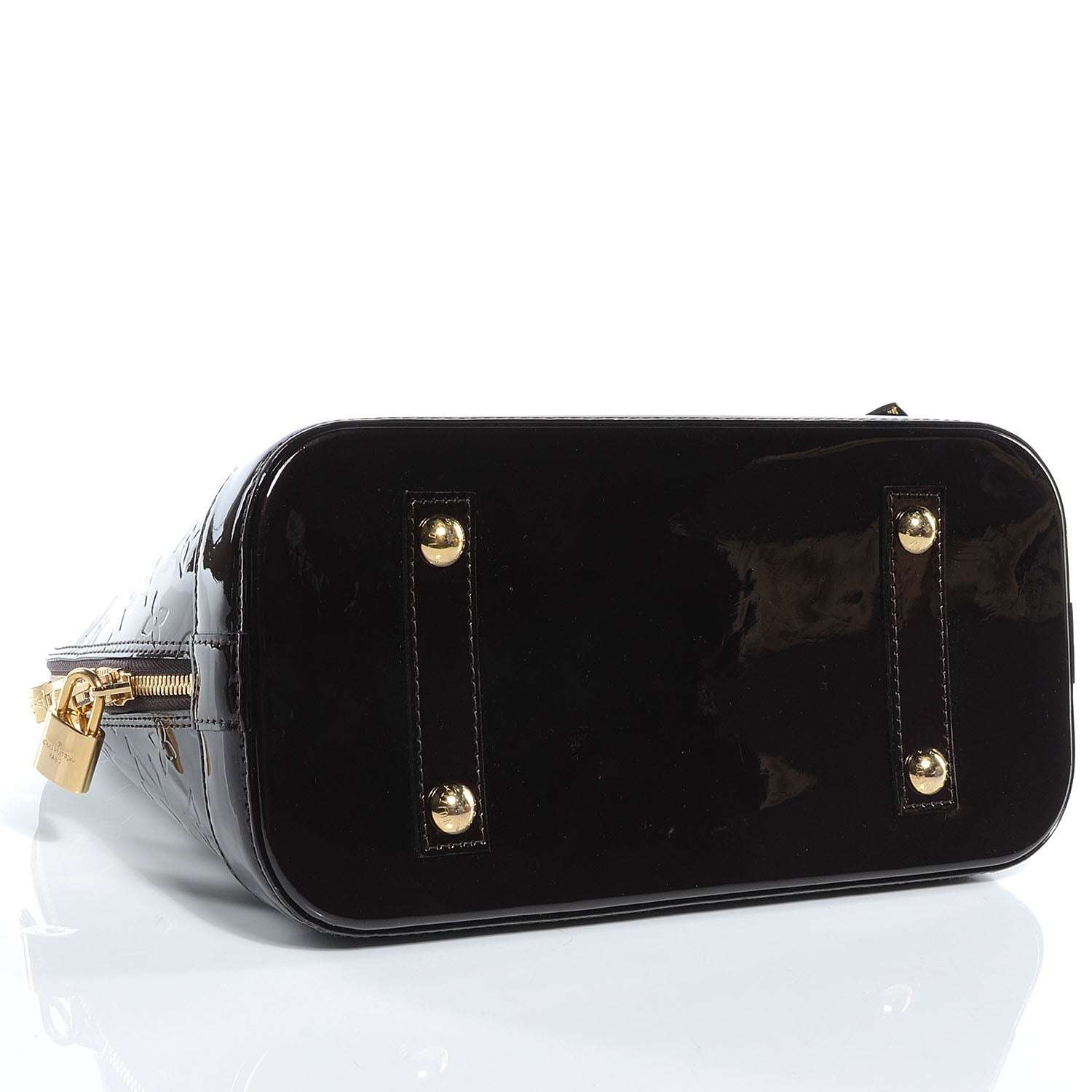 Louis Vuitton Vernis Alma PM Amarante 4 of 8