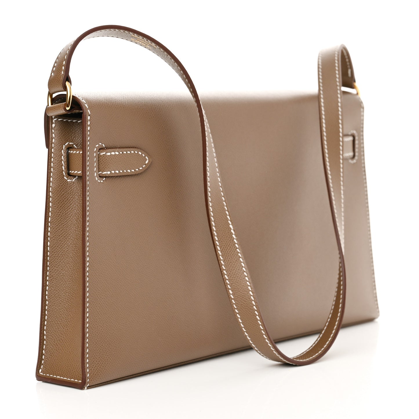 Madame Calfskin Kelly Elan Etoupe