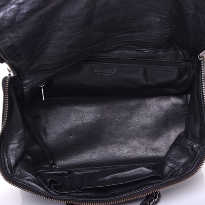 Chanel Deerskin Luxe Ligne Bowler Black 5 of 10