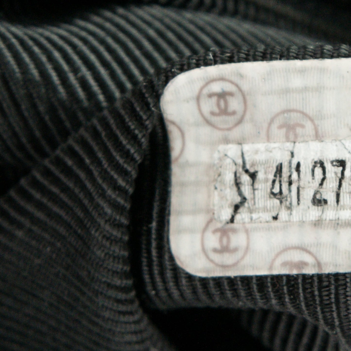 Caviar Quilted Backpack Black