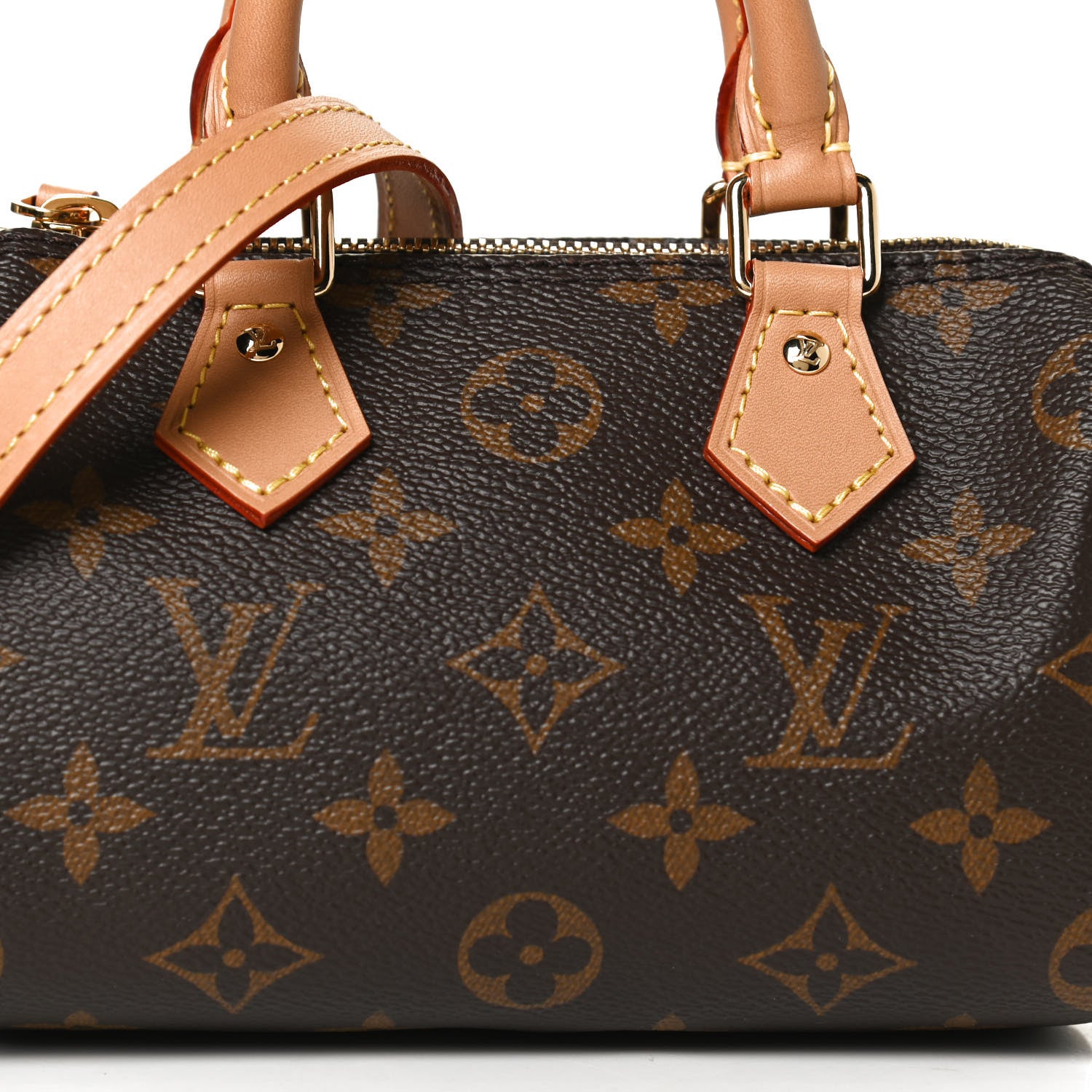 Louis Vuitton Monogram Nano Speedy Bandouliere 8 of 11