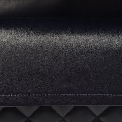 Chanel Lambskin Quilted Medium Double Flap Navy 16 of 19