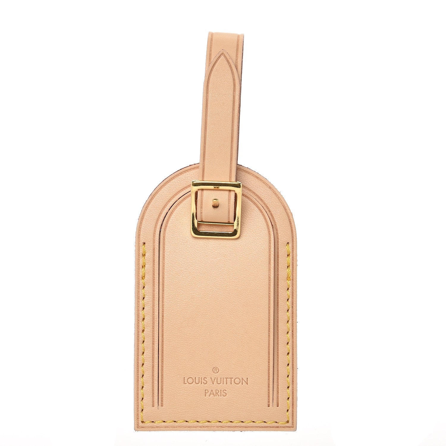 Louis Vuitton Vachetta Luggage Tag 1 of 3