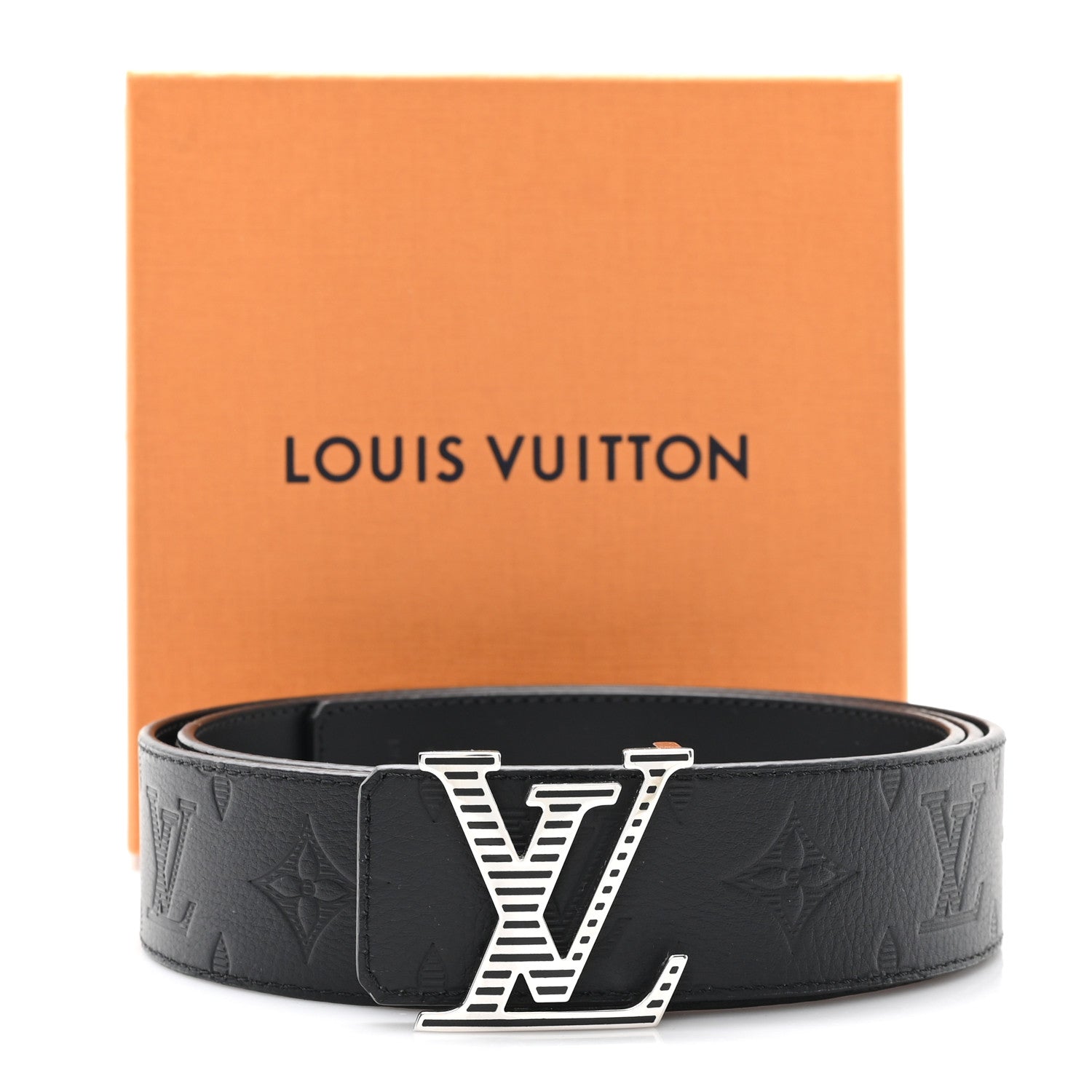 Louis Vuitton Monogram Shadow 40mm LV Shadow Reversible Belt 110 44 Black 5 of 5