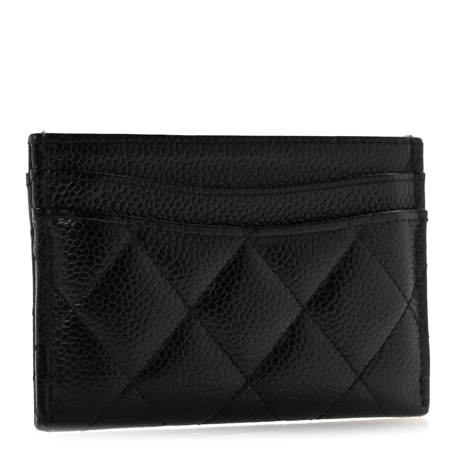 Chanel Caviar Quilted Card Holder Black 3 of 11