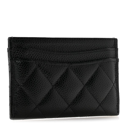 Chanel Caviar Quilted Card Holder Black 3 of 11