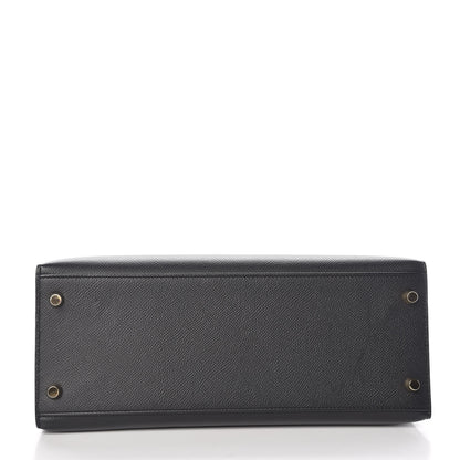 Hermes Epsom Kelly Sellier 28 Black 6 of 39