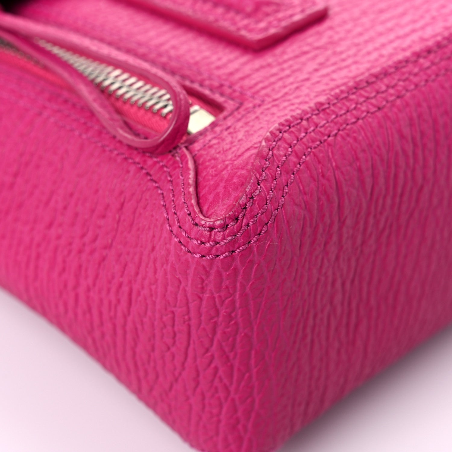 3.1 Phillip Lim Textured Calfskin Mini Pashli Satchel Bright Fuchsia 6 of 10