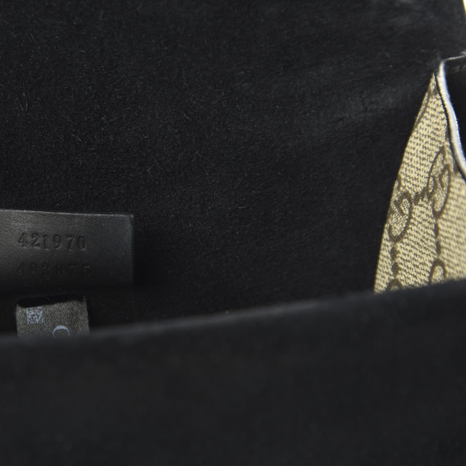 Gucci GG Supreme Monogram Mini Dionysus Shoulder Bag Black 9 of 11