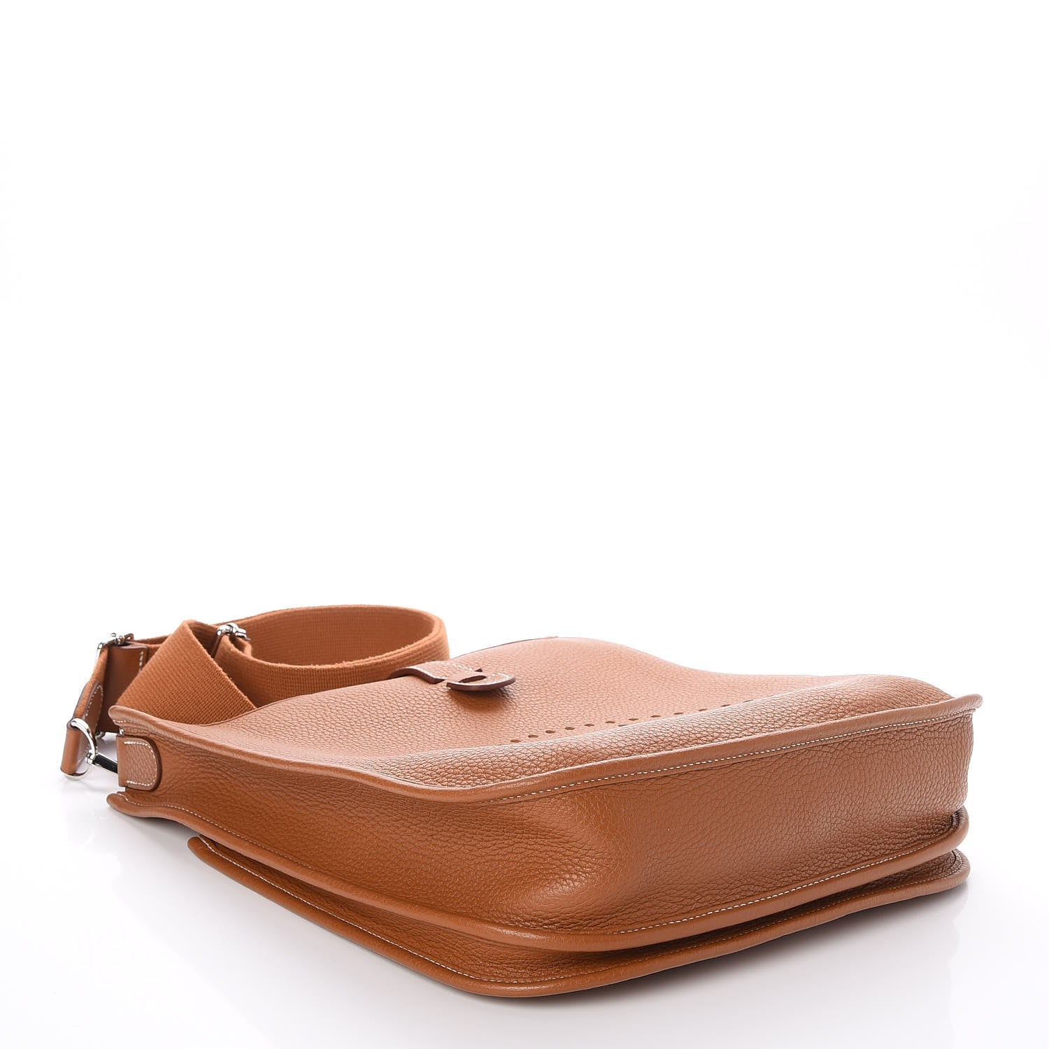 Hermes Taurillon Clemence Evelyne III PM Gold 4 of 8