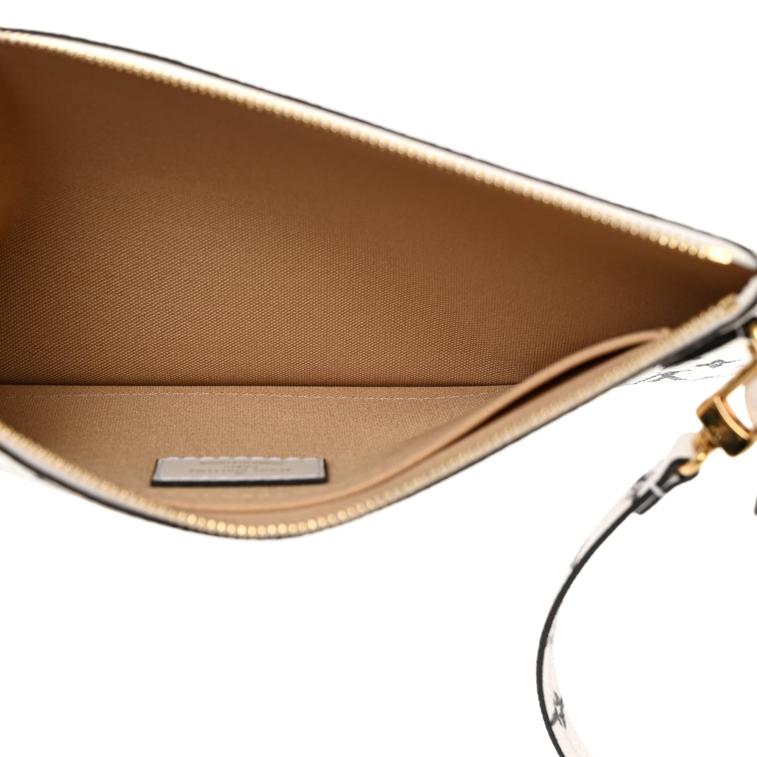 Louis Vuitton Monogram Giant Neverfull MM GM Pochette White 5 of 7
