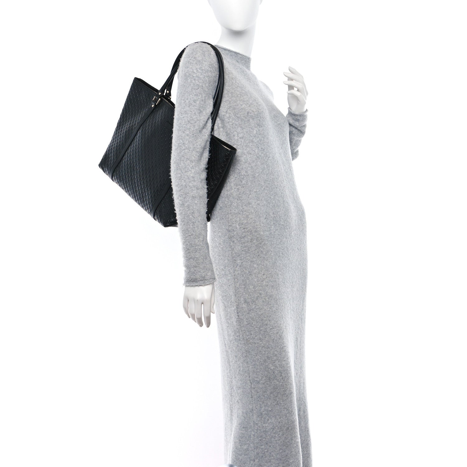 Gucci Microguccissima Medium Joy Tote Black 2 of 9