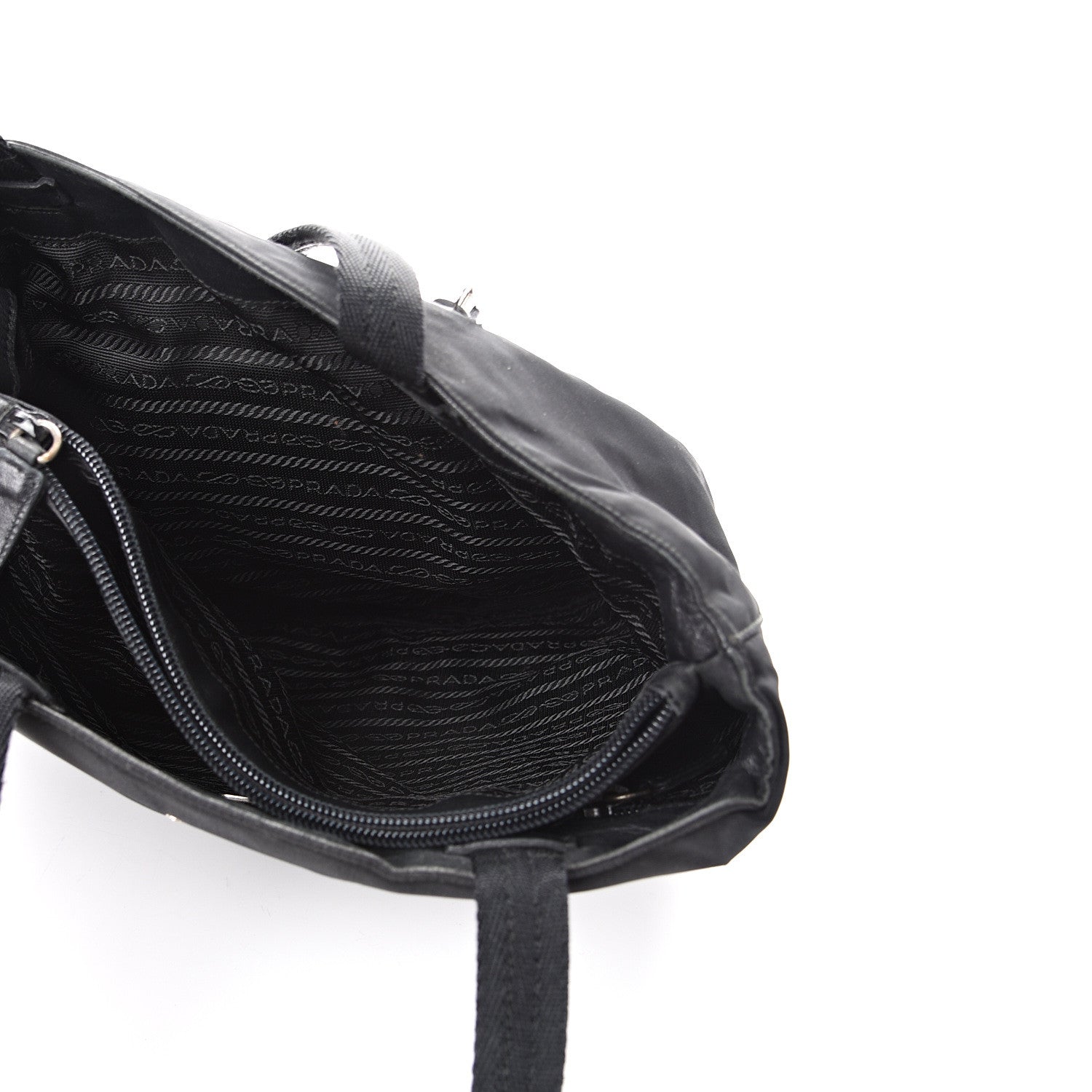 Prada Tessuto Nylon Tote Black 4 of 16