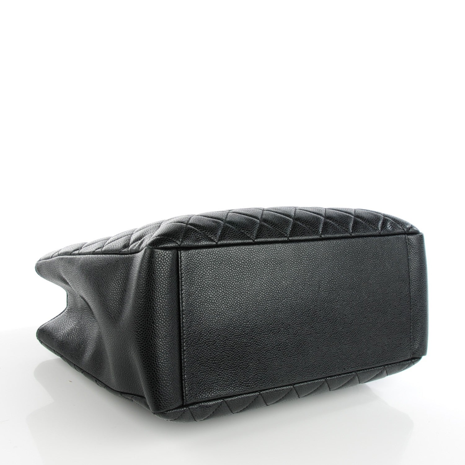 Chanel Caviar Quilted Grand Shopping Tote GST Black 4 of 7