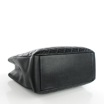 Chanel Caviar Quilted Grand Shopping Tote GST Black 4 of 7