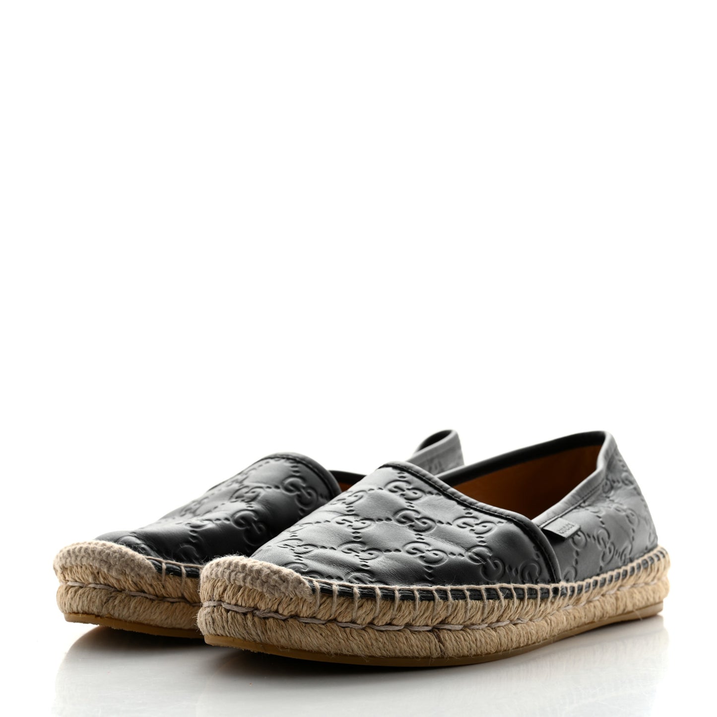 Guccissima Signature Espadrilles 37.5 Black