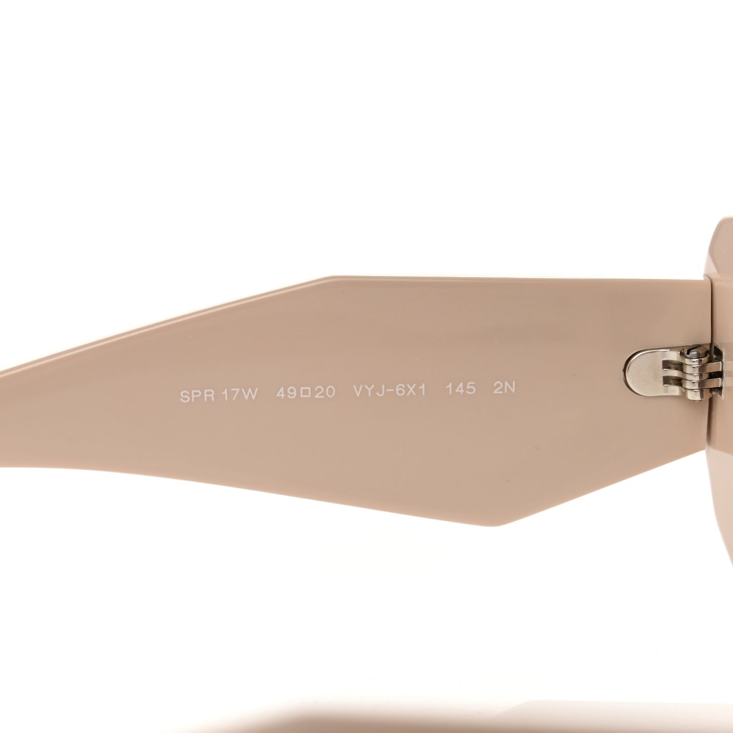 Acetate Symbole Sunglasses SPR 17W Plum Beige