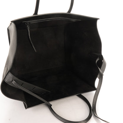 Celine Supple Calfskin Medium Phantom Luggage Black 5 of 6
