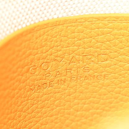 Goyard Goyardine Plumet Wallet Clutch Yellow 7 of 10
