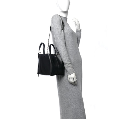 Alaia Calfskin Clou Etoile Strap Mina 25 Bag Black 2 of 13