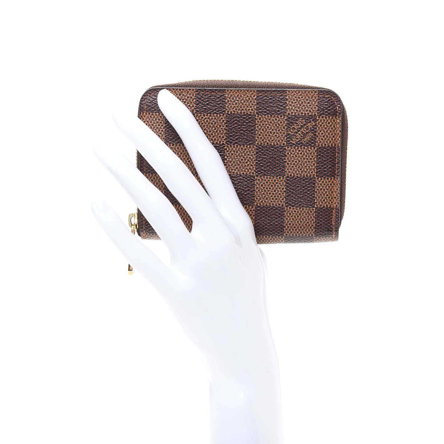 Damier Ebene Zippy Coin Purse
