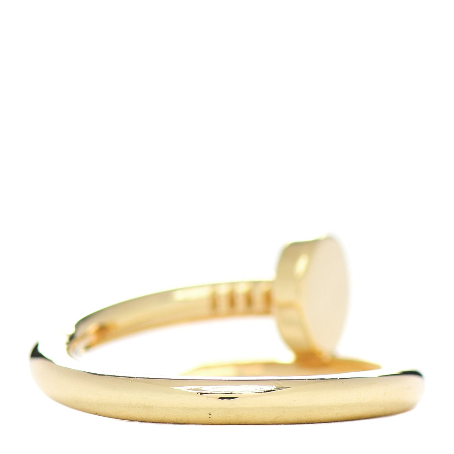 18K Yellow Gold Juste Un Clou Ring 55 7.25