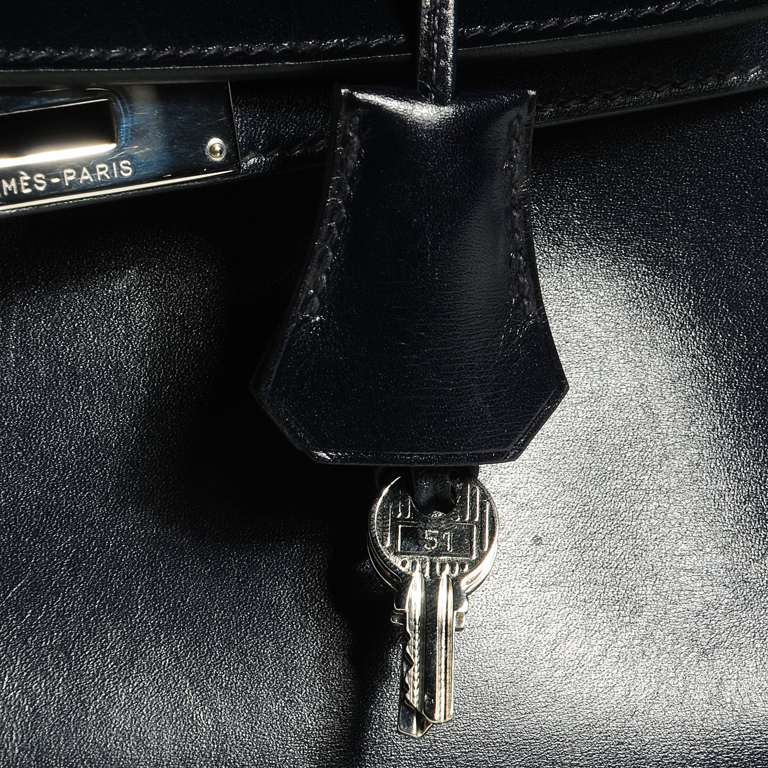 Hermes Box Kelly Retourne 32 Indigo 14 of 28